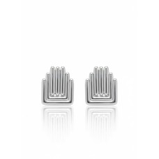 Brinco Liso Em Ródio