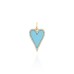 PINGENTE DE CORACAO COM CRAVACAO EM VOLTA PRATA 925 OURO/TURQUESA/ZIRCONIA NA LATERAL BRANCA PINGENTE DE CORACAO COM CRAVACAO EM VOLTA PRATA 925 OURO/TURQUESA/ZIRCONIA NA LATERAL BRANCA