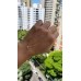 Pulseira de Mão Delicada com Zircônias Banho Ouro 18k